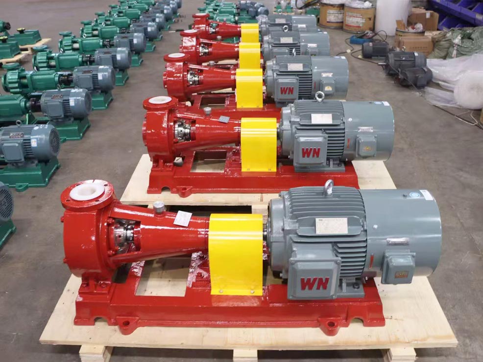 UHMW-PE centrifugal pump
