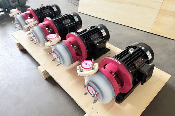 Argentine customer is purchasing FSB-D Teflon centrifugal pumps